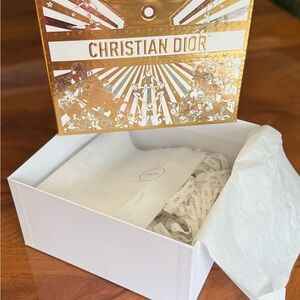 Dior Luxurious Gold and White Celebration Box (empty box)